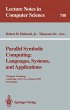 Parallel Symbolic Computing: Languages,... - Bild 1