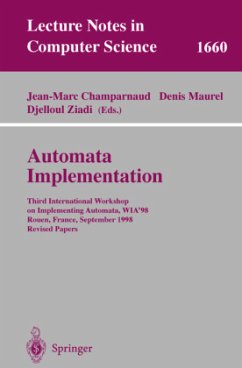 Automata Implementation - Champarnaud, Jean-Marc / Maurel, Denis / Ziadi, Djelloul (eds.)