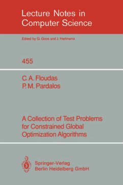 A Collection of Test Problems for Constrained Global Optimization Algorithms - Floudas, Christodoulos A.;Pardalos, Panos M.
