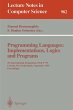 Programming Languages: Implementations,... - Bild 1
