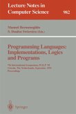 Programming Languages: Implementations, Logics and Programs