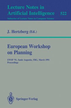 European Workshop on Planning - Hertzberg, Joachim (ed.)