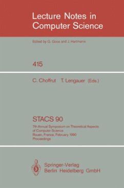 STACS 90 - Choffrut, Christian / Lengauer, Thomas (eds.)