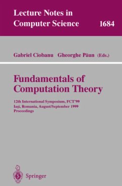 Fundamentals of Computation Theory - Ciobanu, Gabriel / Paun, Gheorghe (eds.)