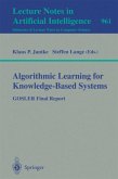 Algorithmic Learning for Knowledge-Based Systems