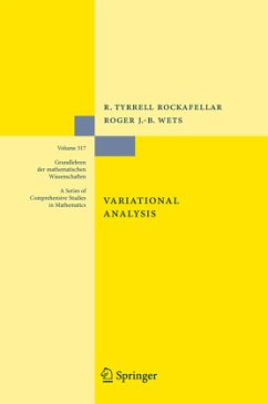 Variational Analysis - Rockafellar, R. Tyrrell;Wets, Roger J-B.