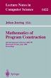 Mathematics of Program Construction - Bild 1
