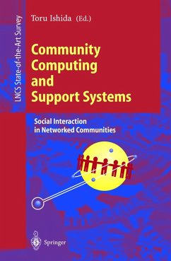 Community Computing and Support Systems - Ishida