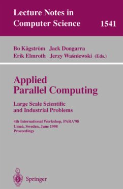 Applied Parallel Computing. Large Scale Scientific and Industrial Problems - Kagström