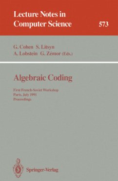 Algebraic Coding - Cohen