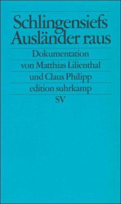 Cover Schlingensiefs 'Ausländer raus'