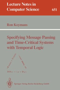 Specifying Message Passing and Time-Critical Systems with Temporal Logic - Koymans, Ron