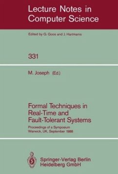Formal Techniques in Real-Time and Fault-Tolerant Systems - Joseph