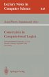 Constraints in Computational Logics - Bild 1