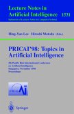 PRICAI'98: Topics in Artificial Intelligence