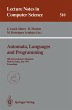 Automata, Languages and Programming - Bild 1