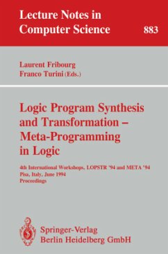 Logic Program Synthesis and Transformation - Meta-Programming in Logic - Fribourg