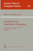 Automated and Algorithmic Debugging