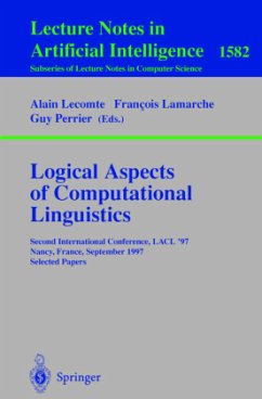 Logical Aspects of Computational Linguistics - Lecomte, Alain / Lamarche, Francois / Perrier, Guy (eds.)