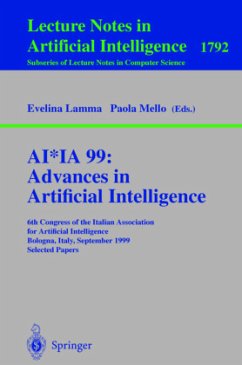 AI*IA 99:Advances in Artificial Intelligence - Lamma, Evelina / Mello, Paolo (eds.)