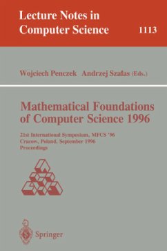 Mathematical Foundations of Computer Science 1996 - Penczek