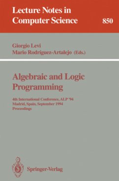 Algebraic and Logic Programming - Levi