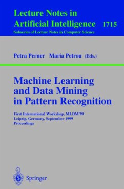 Machine Learning and Data Mining in Pattern Recognition - Perner, Petra / Petrou, Maria (eds.)