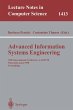 Advanced Information Systems Engineering - Bild 1