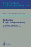 Inductive Logic Programming