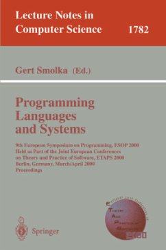 Programming Languages and Systems - Smolka, Gert (ed.)