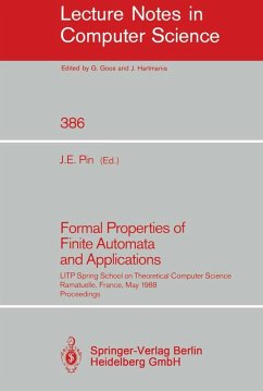 Formal Properties of Finite Automata and Applications - Pin