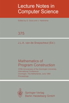 Mathematics of Program Construction - Snepscheut