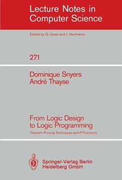 Cover From Logic Design to Logic Programming
