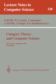 Category Theory and Computer Science