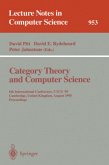 Category Theory and Computer Science