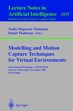 Modelling and Motion Capture Techniques for Virtual Environments - Magnenat-Thalmann