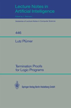 Termination Proofs for Logic Programs - Plümer, Lutz