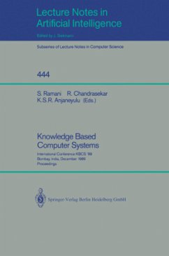 Knowledge Based Computer Systems - Ramani, S. / Chandrasekar, R. / Anjaneyulu, K.S.R. (eds.)