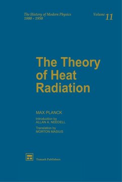 The Theory of Heat Radiation - Planck, Max (ed.)