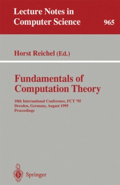 Fundamentals of Computation Theory - Reichel