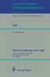 Natural Language and Logic - Bild 1