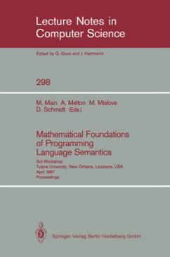 Mathematical Foundations of Programming Language Semantics - Main