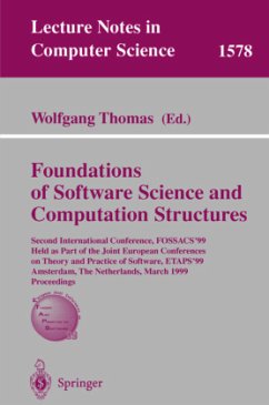 Foundations of Software Science and Computation Structures - Thomas, Wolfgang (ed.)