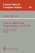 Trees in Algebra and Programming - CAAP... - Bild 1
