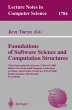 Foundation of Software Science and... - Bild 1