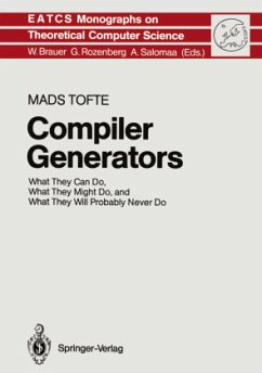 Compiler Generators - Tofte, Mads