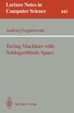 Turing Machines with Sublogarithmic Space