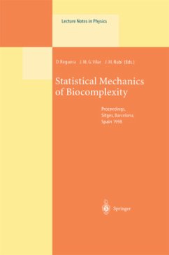 Statistical Mechanics of Biocomplexity - Reguera
