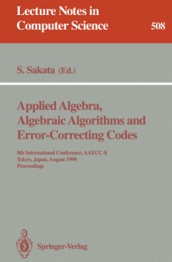 Applied Algebra, Algebraic Algorithms and Error-Correcting Codes - Sakata, Shojiro (ed.)