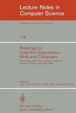 Readings on Cognitive Ergonomics, Mind and Computers - Veer